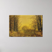 John Atkinson Grimshaw - The Queen’s Highway Leinwanddruck (Vorderseite)