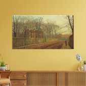 John Atkinson Grimshaw - The Rookery Leinwanddruck (Insitu (Wohnzimmer))