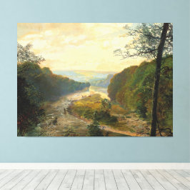 John Atkinson Grimshaw - The Wharfe valley Leinwanddruck