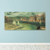 John Atkinson Grimshaw - Whitby Docks  Leinwanddruck (Insitu (Holzboden))