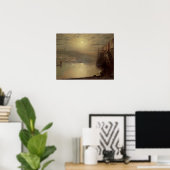 John Atkinson Grimshaw | Whitby (Öl auf Leinwand) Poster (Heimbüro)