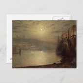 John Atkinson Grimshaw | Whitby (Öl auf Leinwand) Postkarte (Vorne/Hinten)