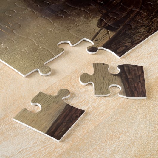 John Atkinson Grimshaw | Whitby (Öl auf Leinwand) Puzzle (Seite)