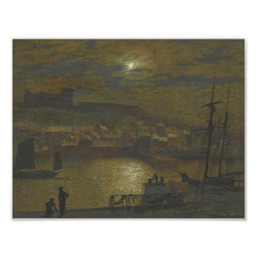 John Atkinson Grimshaw - Whitby von Scotch Head Fotodruck (Vorne)