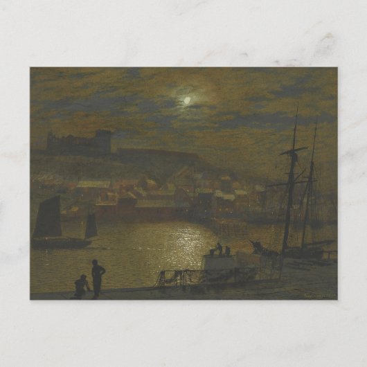 John Atkinson Grimshaw - Whitby von Scotch Head Postkarte (Vorderseite)