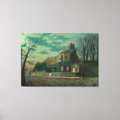 John Atkinson Grimshaw - Yew Court, Scalby  Leinwanddruck (Vorderseite)