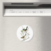 John Audubon Rufous-Sided Towhere Magnet (In Situ (Geschirrspüler))