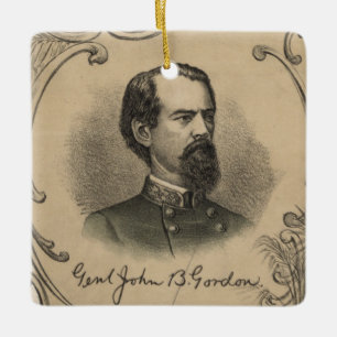 John B. Gordon Keramikornament