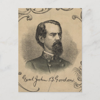 John B. Gordon Postkarte