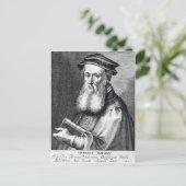 John Bale, Bischof von Ossory, 1620 Postkarte (Stehend Vorderseite)