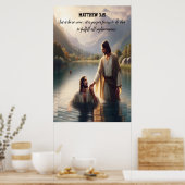 John Baptist den Herrn Jesus Christus Poster (Küche)