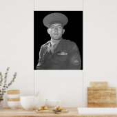 John Basilone — Ehrenmedaille des Empfängers Poster (Küche)