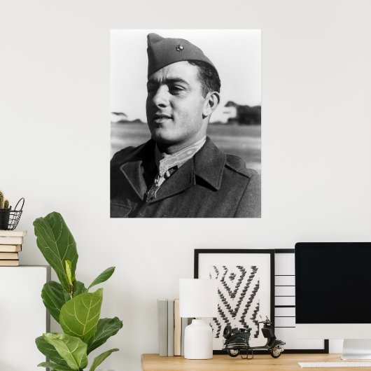 John Basilone Poster (Heimbüro)
