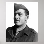 John Basilone — WW2 Hero Poster (Vorne)