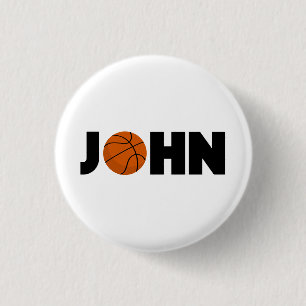 John Basketball Button