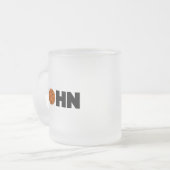 John Basketball Mattglastasse (Vorderseite Links)