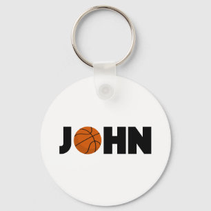 John Basketball Schlüsselanhänger