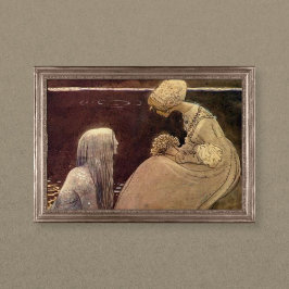 John Bauer Agneta und der King-See Poster