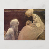 John Bauer Agneta und der King-See Postkarte (Vorderseite)