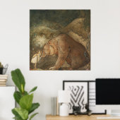 John Bauer - Arme kleine Basse Poster (Heimbüro)