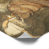 John Bauer - Arme Little Basse Poster (Ecke)