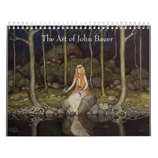 John Bauer Art Calendar Kalender (Titelbild)