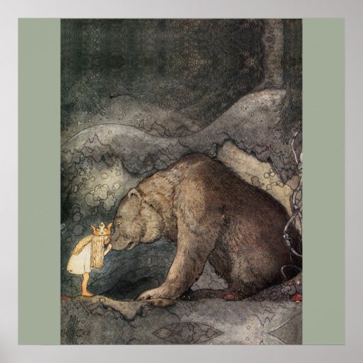 John Bauer - Bellas Abenteuer Poster (Vorne)