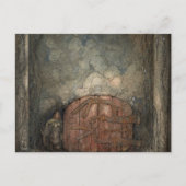 John Bauer - Bergaporten Postkarte (Vorderseite)