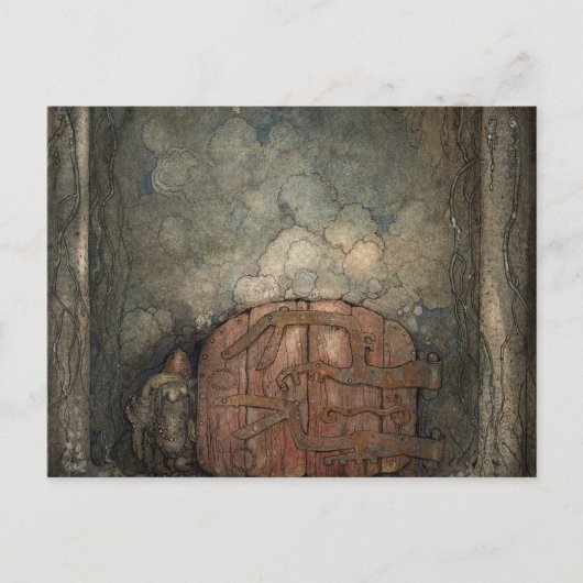 John Bauer - Bergaporten Postkarte (Vorderseite)