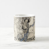 John Bauer - Das Pferd, das er im Moment geführt h Kaffeetasse (Mittel)