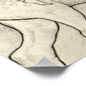 John Bauer - Das Pferd, das er im Moment geführt h Poster (Ecke)