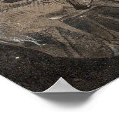 John Bauer - Der Mann, der unter Gnome läuft Poster (Ecke)