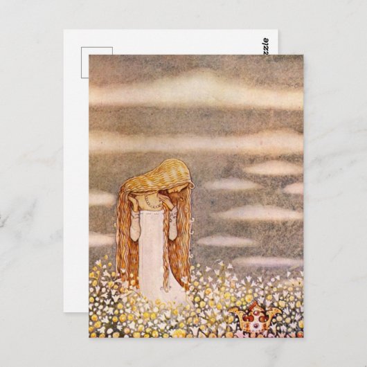 John Bauer Die märchenhafte Geschichte vom Elch Postkarte (Vorne/Hinten)