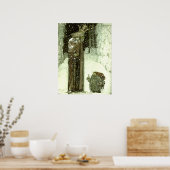 John Bauer Die Prinzessin und der Troll Poster (Küche)