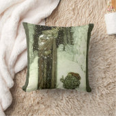 John Bauer die Prinzessin und die Schleppangel Kissen (Decke)