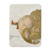 John Bauer - Die Weihnachtsziege Magnet (Vertikal)