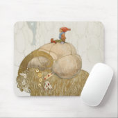 John Bauer - Die Weihnachtsziege Mousepad (Mit Mouse)