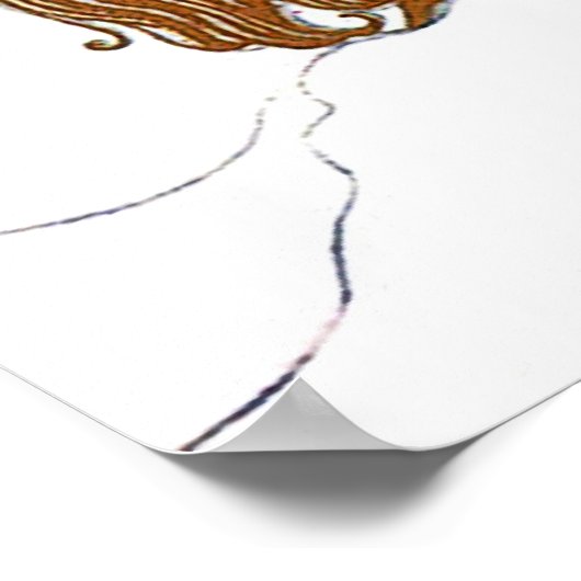 John Bauer Die Weihnachtsziege Poster (Ecke)