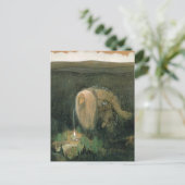 John Bauer - Eine Waldtrolle Postkarte (Stehend Vorderseite)