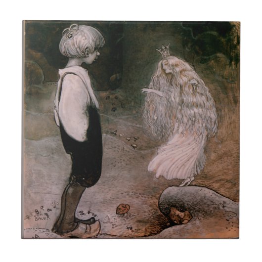 John Bauer einen Moment verändert durch eine klein Fliese (Vorderseite)