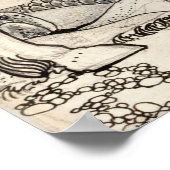 John Bauer - Er führte das Pferd an der Beine Poster (Ecke)