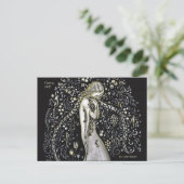 John Bauer Flora 1915 Jugendstil CC1147 Postkarte (Stehend Vorderseite)