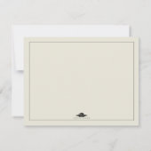 John Bauer Flora CC1148 Jugendstil-Grußkarte (Rückseite)