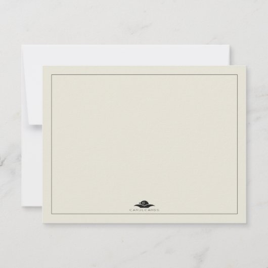 John Bauer Flora CC1148 Jugendstil-Grußkarte (Rückseite)