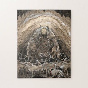 John Bauer - Gnome und Trolle Puzzle