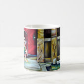 John Bauer Halloween Scandinavian Ogre Troll Kaffeetasse (Mittel)
