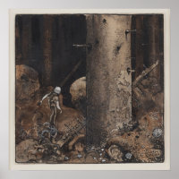 John Bauer - Im trügerischen Wald