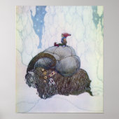 John Bauer - Julbocken Poster (Vorne)
