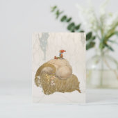 John Bauer - Julbocken Postkarte (Stehend Vorderseite)