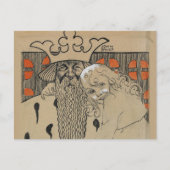 John Bauer, Linda Gull och den gamle, 1905 Postkarte (Vorderseite)